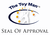 The Toy Man Seal of Approval