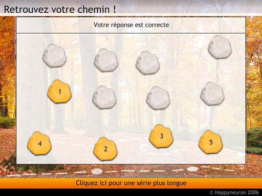 Capture d'écran : Retrouvez votre chemin 